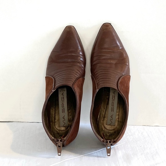 Via Spiga Regal Sienna Nappa Coconut Nubuk - Picture 4 of 16